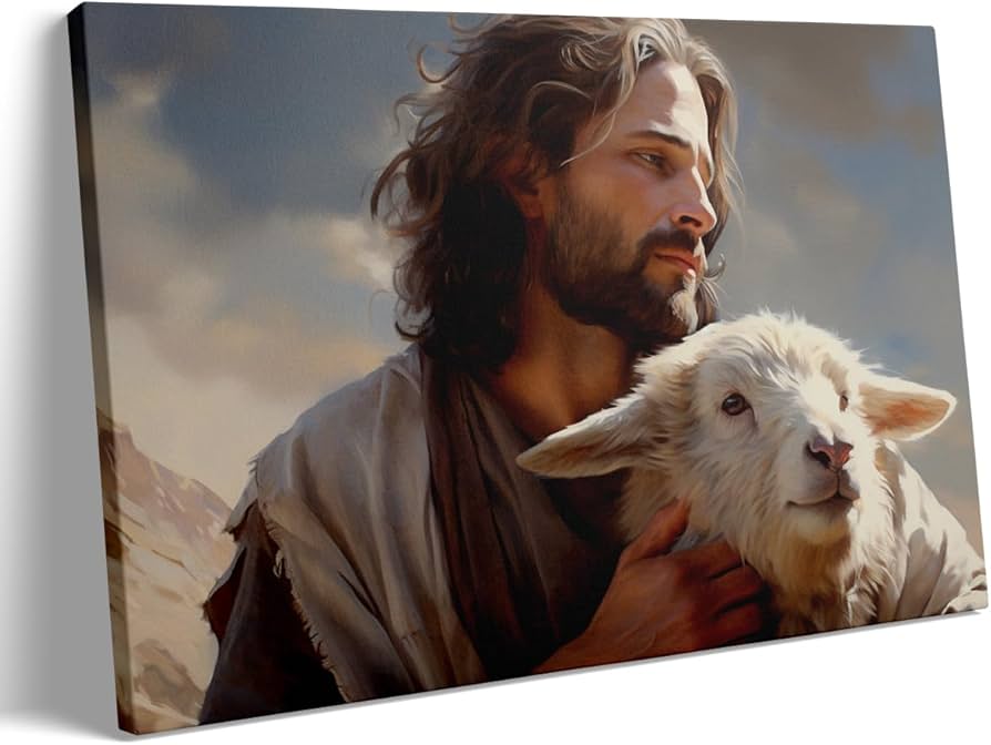 Jesús con el cordero