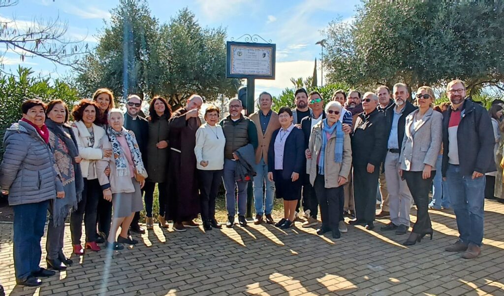 Sevilla, España, honra la memoria de Luis Amigó con la inauguración de un parque en Mairena del Aljarafe