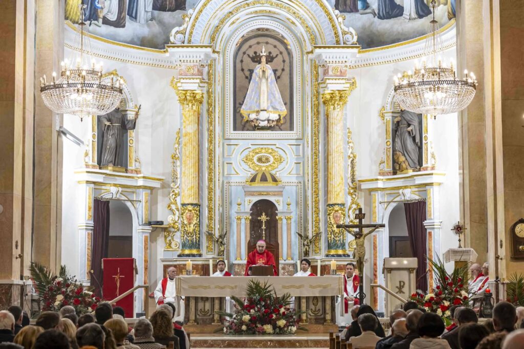 Eucaristía de acción de gracias por el 25º aniversario de la beatificación de los mártires amigonianos